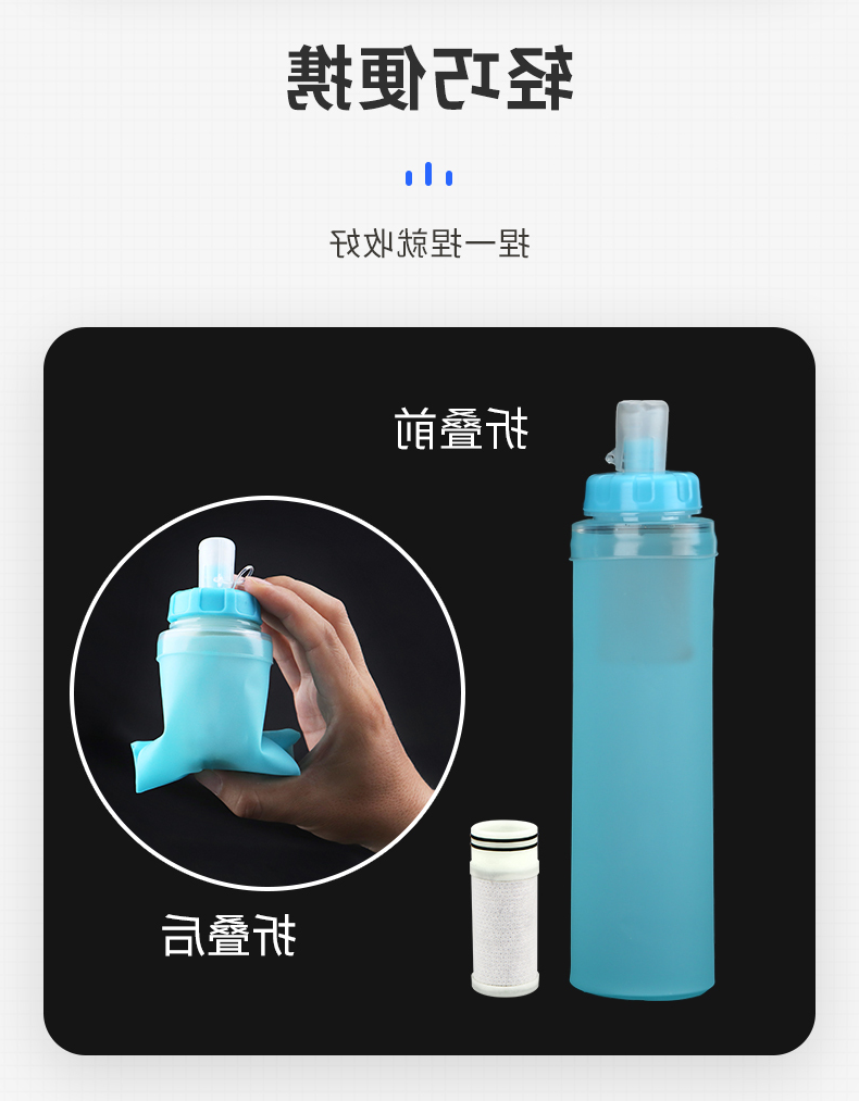 undefined 全球优选——户外饮水神器 ▎国际认证超强芯 可折叠 可过滤 可除菌(图5)